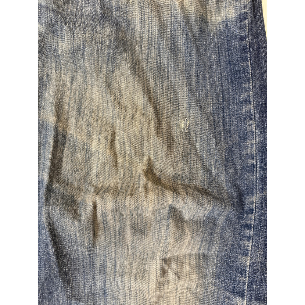 Wrangler Jeans Mens 36x30‎ Relaxed Fit Bootcut Denim Distressed Faded Western - Picture 4 of 9